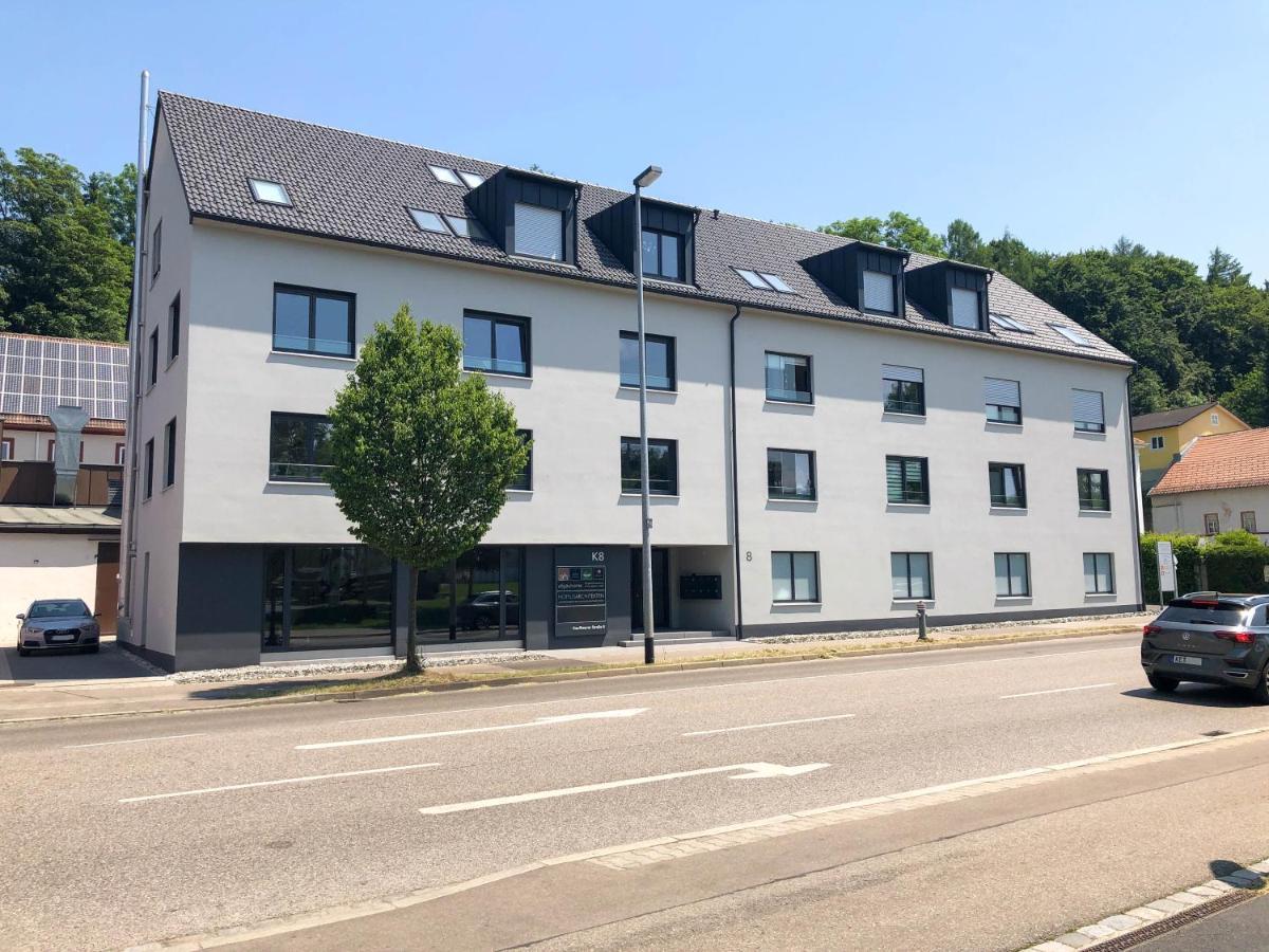 Voyage Stadtoase Am Fluss I Zentral I Freier Parkplatz I Wifi I Netflix I Aufzug Kempten Exteriör bild
