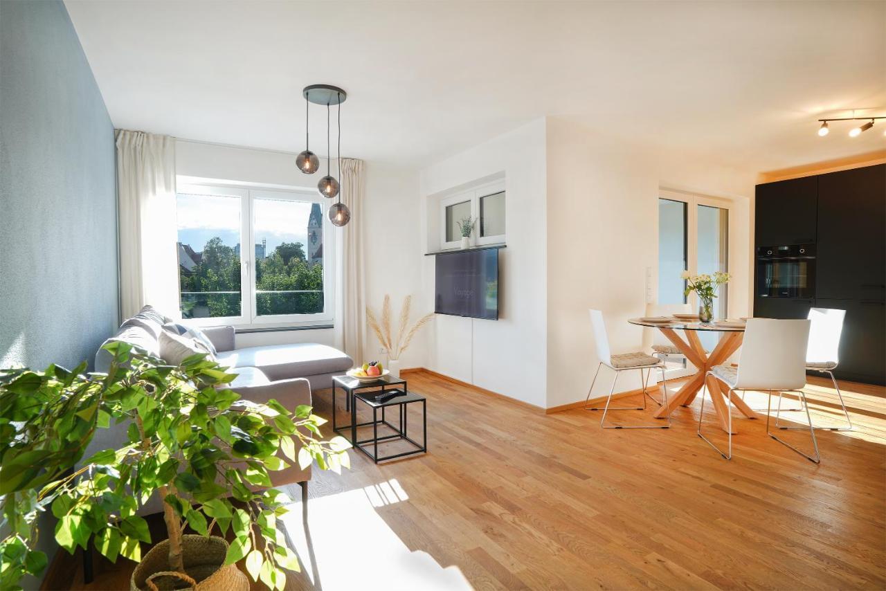 Voyage Stadtoase Am Fluss I Zentral I Freier Parkplatz I Wifi I Netflix I Aufzug Kempten Exteriör bild