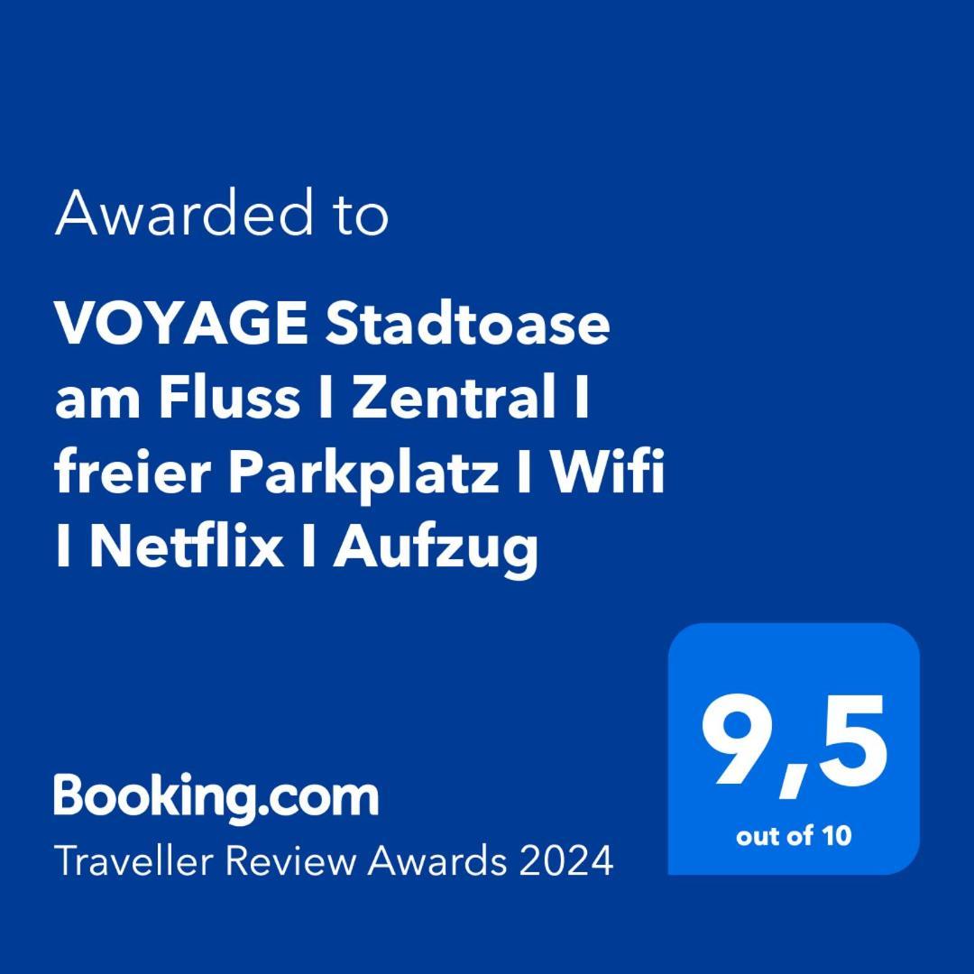 Voyage Stadtoase Am Fluss I Zentral I Freier Parkplatz I Wifi I Netflix I Aufzug Kempten Exteriör bild